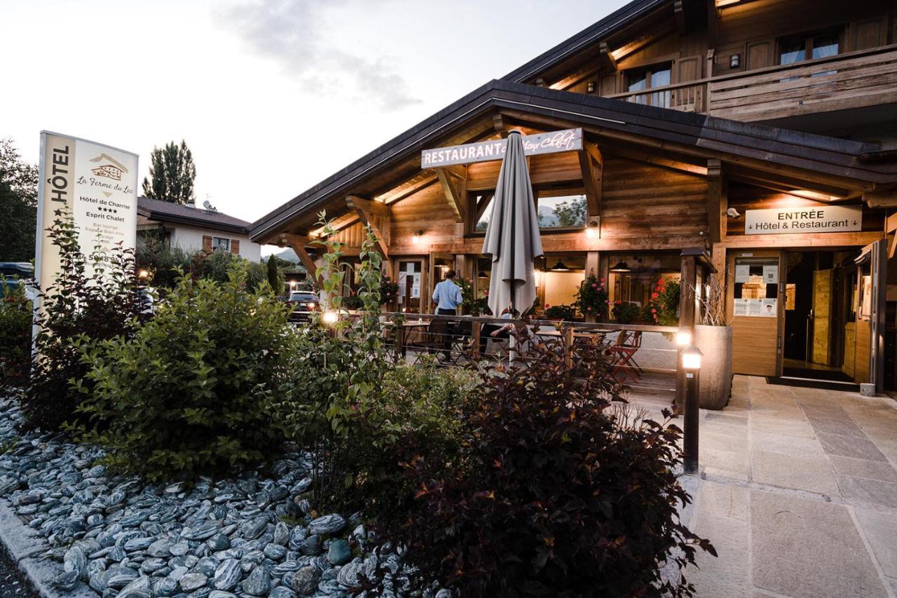 La Ferme Du Lac Thyez Exteriör bild